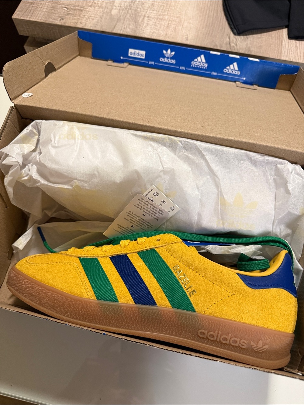 Adidas Men's FIFA World Cup Gazelle Indoor Shoes